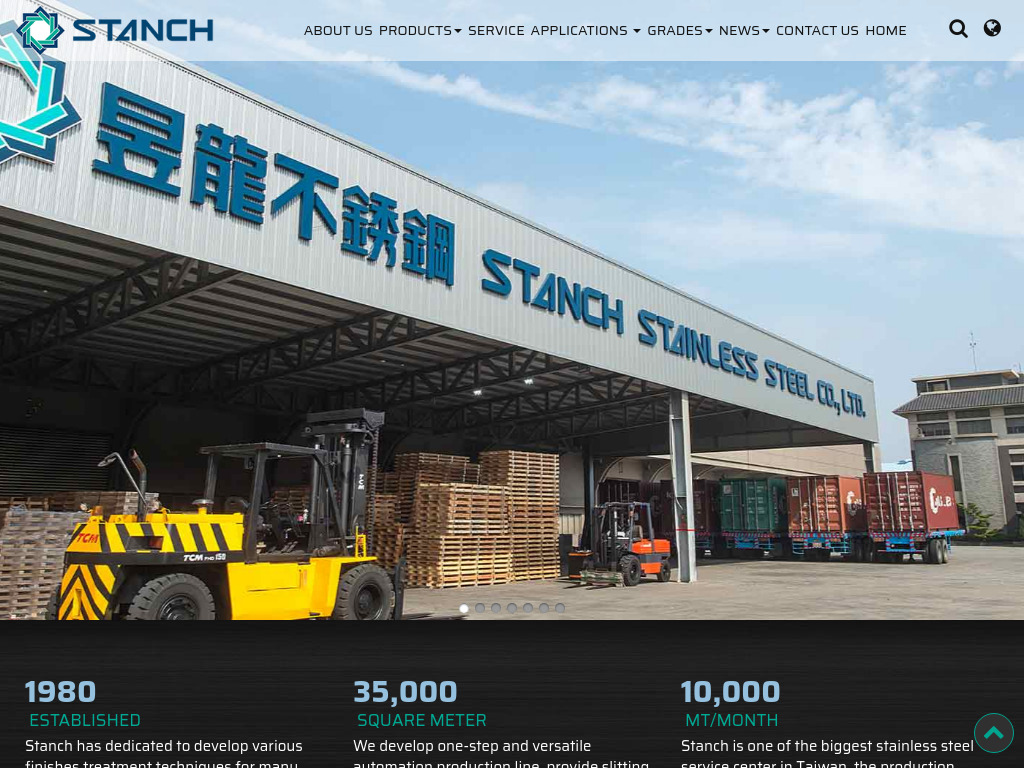 Stanch - Taiwan Stainless Steel Company and Manufacturer Since 1980