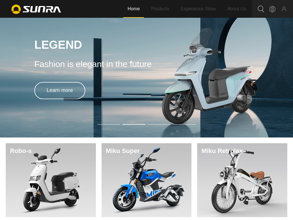 Best electric scooter and electric bikes manufacturer in china-sunra