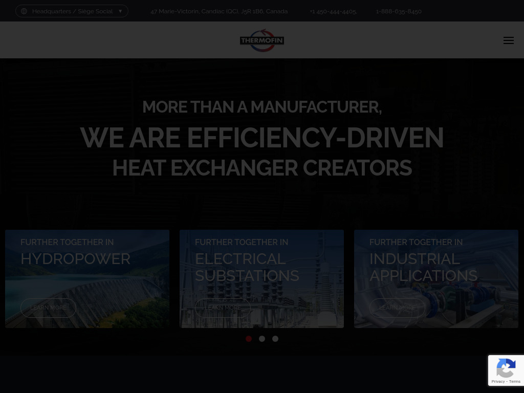 THERMOFIN - Industrial heat exchangers manufacturer