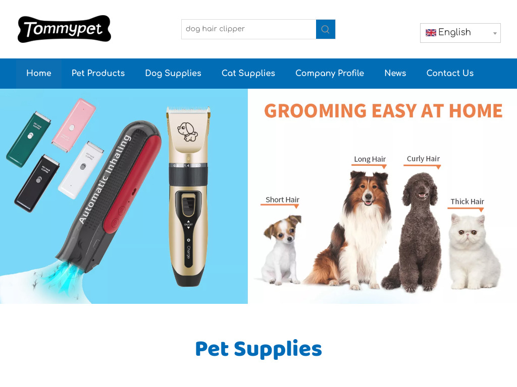 China Pet Products Manufacturers Pet Supplies & Accessories For Dog And Cat Factory