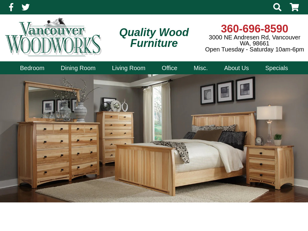 Wood Furniture Store Portland Vancouver Camas