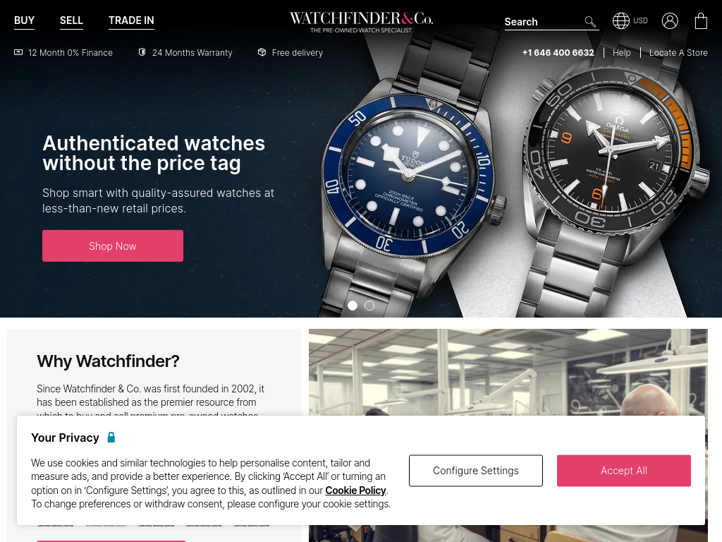 Watchfinder & Co. - The Pre-Owned Watch Specialist