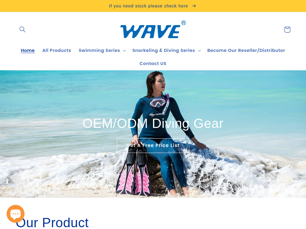 Swimming Products,Snorkel,Diving Gear Manufacturer Factory C wave