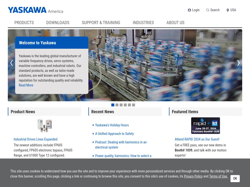 Yaskawa America Inc. Home - Yaskawa